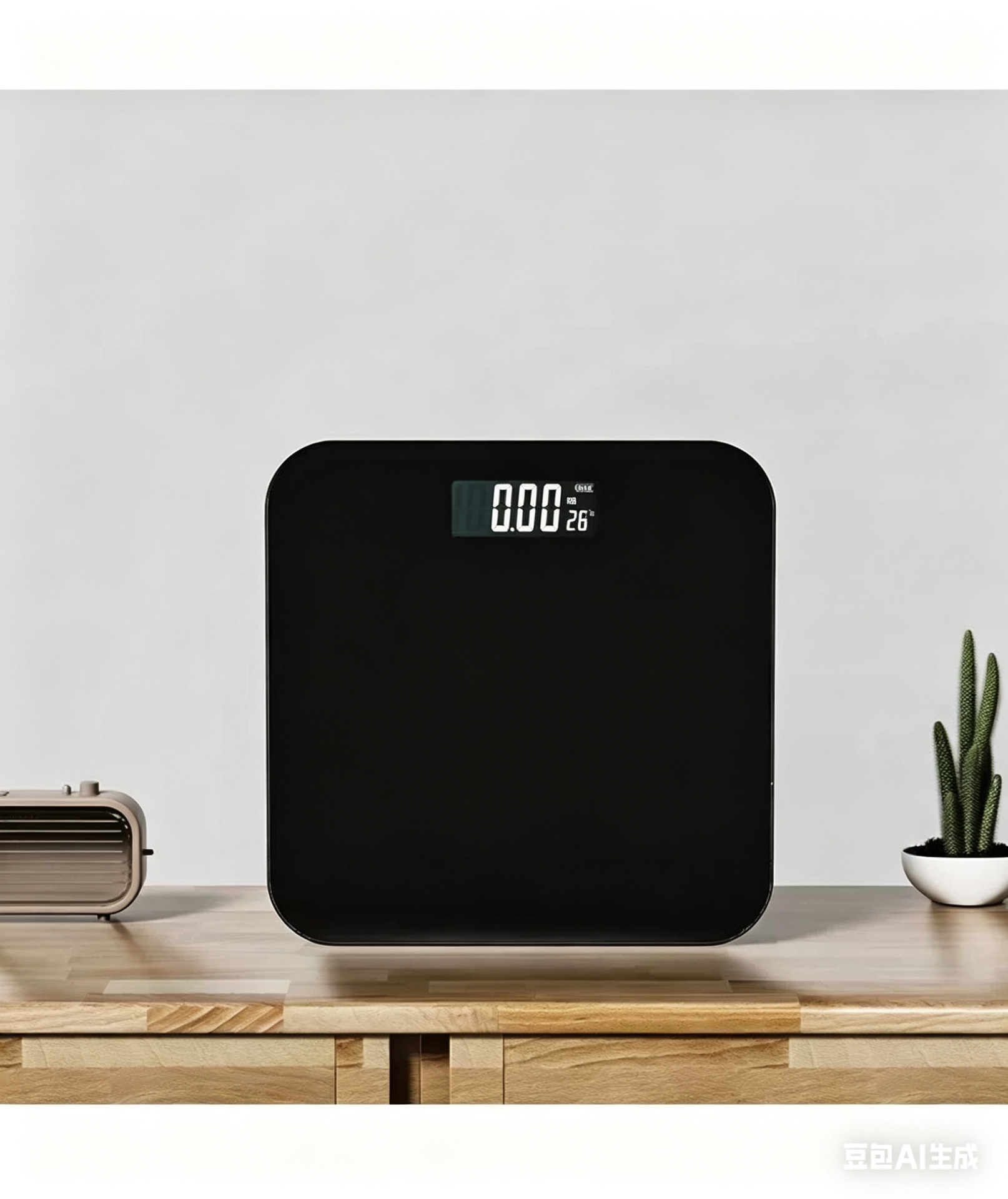 Rechargeable Electronic Weight Scale Accurate Digital Bathroom Scale Smart Health Body Scale for Adults Women Dormitory