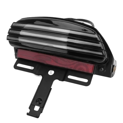 Motorcycle Accessories Harley Soft Tail Fat Boy Rear Tail Light Assembly Modified Retro Led Steering Warning Light (Motosiklet ləvazimatları və aksesuarları) - 06-11-without-turning-black-and-white-shell