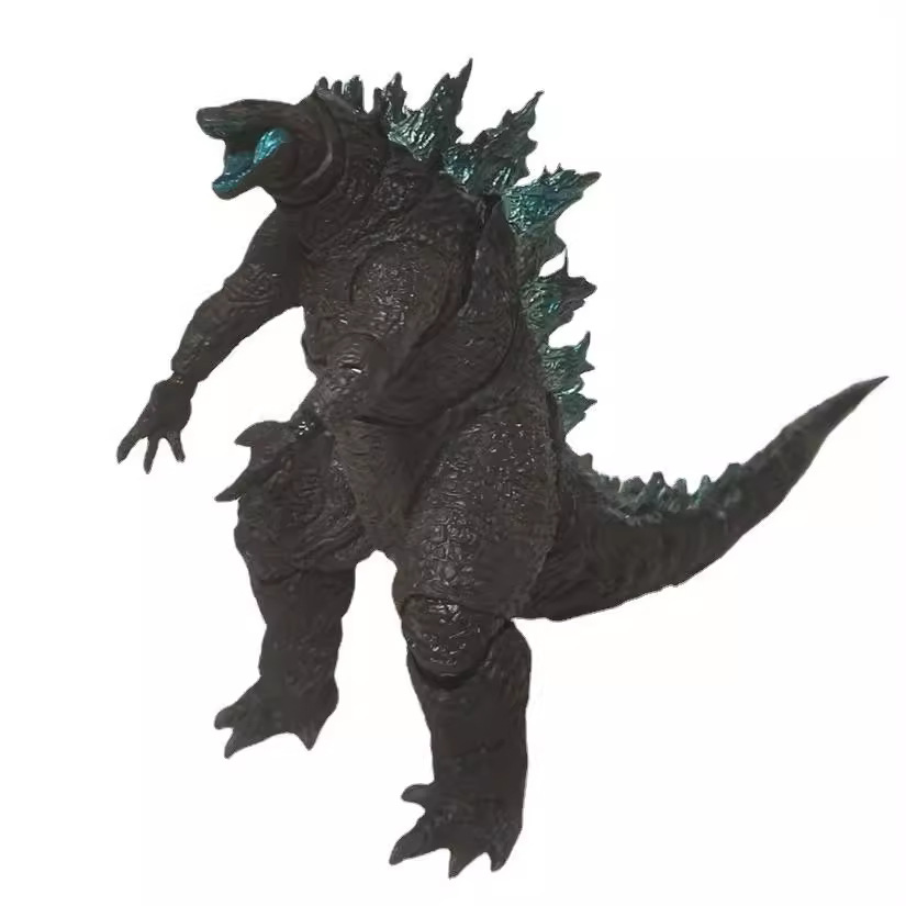 2021 película SHM Godzilla vs King Kong monstruo Super juguete móvil hecho a mano adornos modelo