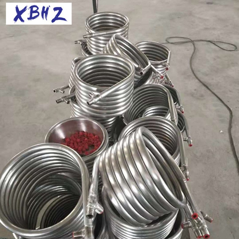 厂家激光冷水机盘管不锈钢盘管自酿啤酒冷却管饮料盘管蒸发器