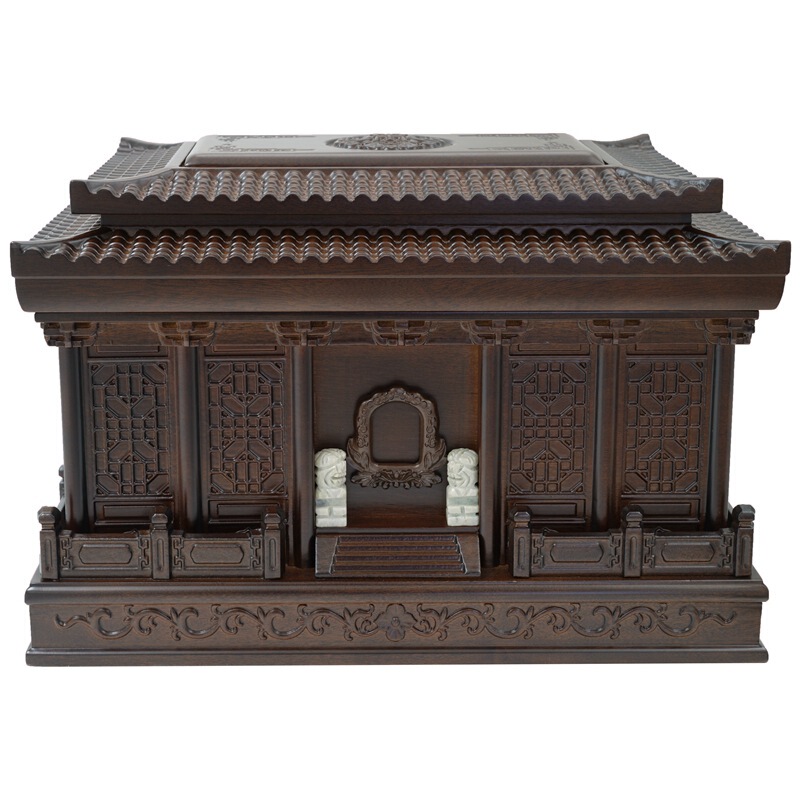 Fuluo Palace Urn and Coffin Manufacturer Direct Sales Wholesale Black Sandalwood Genuine Material Mortise and Tenon Structure High-End Interior Camphor Wood Fuluo Palace Urn and Coffin Manufacturer Direct Sales Wholesale Black Sandalwood Genuine Material Mortise and Tenon Structure High-End Interior Camphor Wood