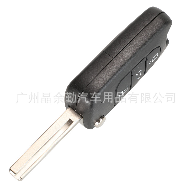 Hyundai – Flip Car Key Car Keys - vertical-milling-left-groove-remote-433mhz-id46