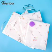 工厂定制 wenbo/文博 加厚真空衣物收纳袋4大4中送手泵被子压缩袋
