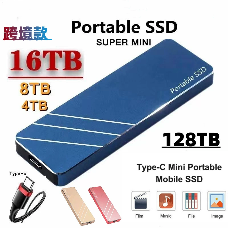Высокоскоростной портативный SSD расширение 8 ТБ 4 ТБ внешний твердотельный диск 1 ТБ, наличие, быстрая передача