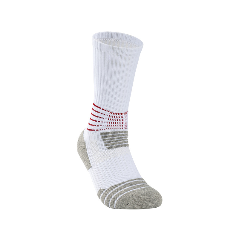Basketball Socks Sports Professional Leg Protection Ankle Thickeneded Pressure Anti-Slip Pressurized Wear-Resistant Mid-Tube Football Socks Basketball Socks