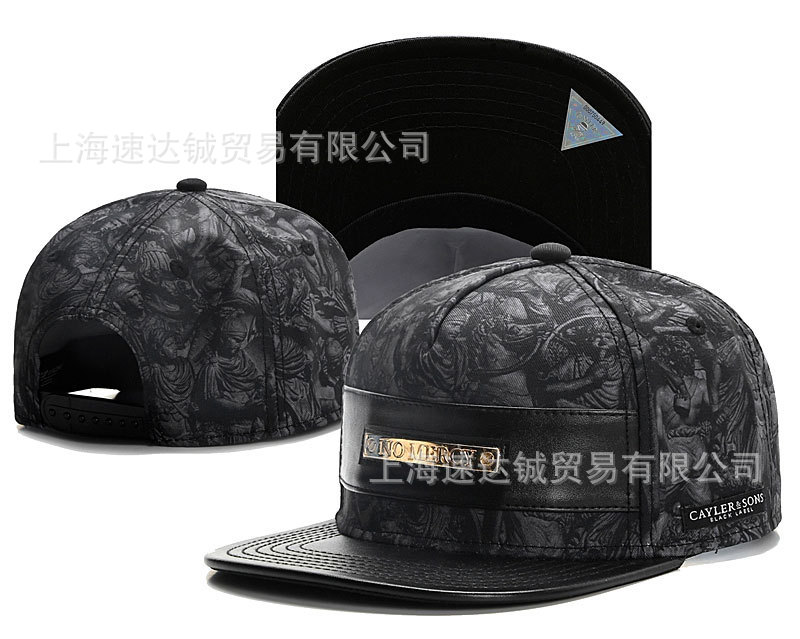 Mayorista comercio exterior sombrero plano sombrero ajuste sombrero sombrero de automóvil sombrero de moda americana sombrero de sol sombrero de sol