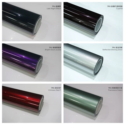 Car paint protective film – Factory Colors, Self-Healing from Scratches