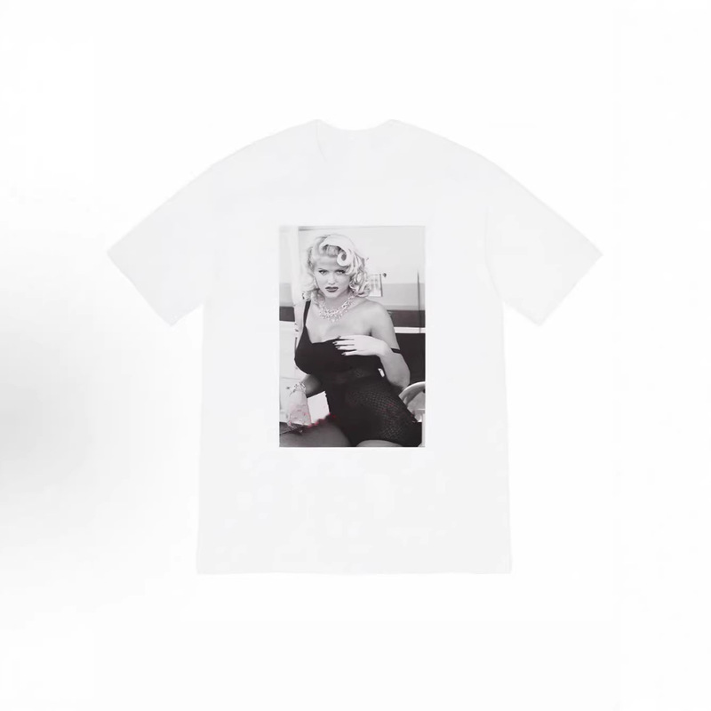 Week 8 Anna Smith Tee Anna Nicole Smith Graphic Print Short-Sleeved American Fashion T-Shirt