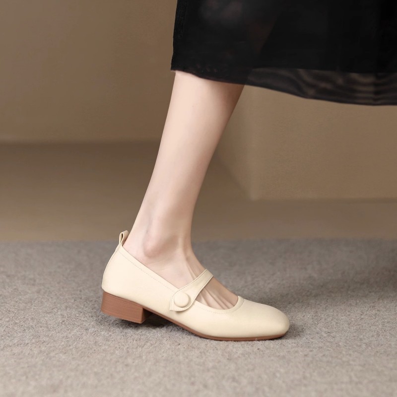 미디엄힐 3CM-베이지