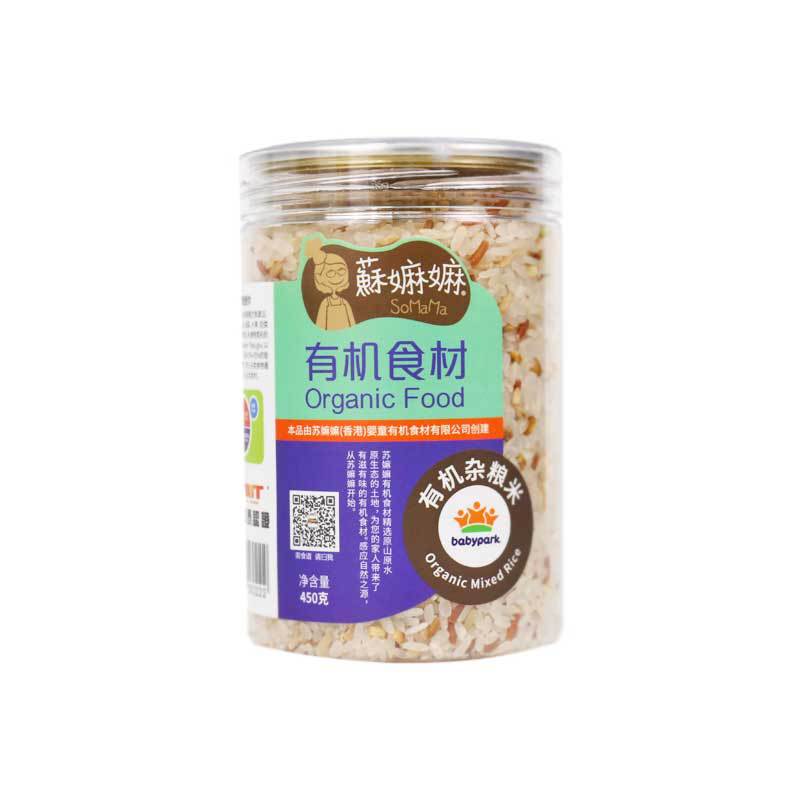 苏嫲嫲有机杂粮米宝宝营养大米老人香糙米饭孕妇五谷粗粮有机粥米