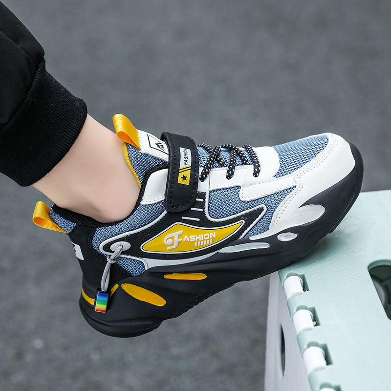 Children's Sports Shoes, Spring and Summer Boys' Mesh Breathable Running Shoes, Middle and Large Children's Primary School Students' Casual Shoes, Non-Slip Children's Shoes Children's Sports Shoes, Spring and Summer Boys' Mesh Breathable Running Shoes, Middle and Large Children's Primary School Students' Casual Shoes, Non-Slip Children's Shoes