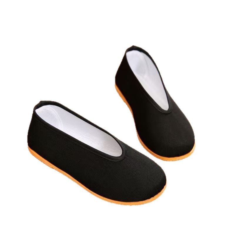 Old Beijing Soft-soled Cloth Shoes Children's Performance Cloth Shoes Ethnic Yangko Dance Shoes Special Shoes for Examination and Dance Performance