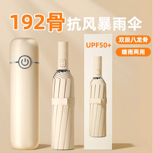 全自动雨伞晴雨两用加大加厚加固防紫外线防晒户外遮阳折叠太阳伞