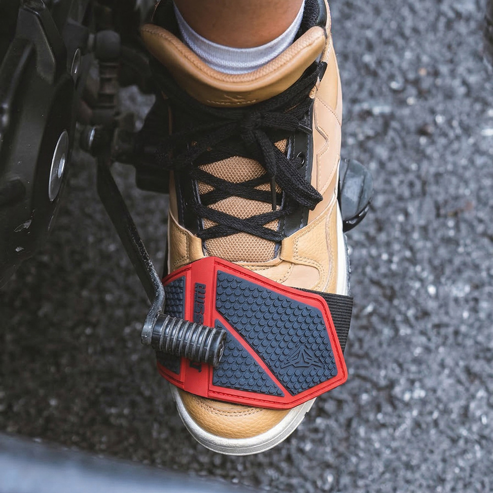 Cross-Border Motorcycle Shoe Cover, Gear Shift Cover, Anti-Slip Riding Shoe Protector, Rubber Gear Lever Protective Shoe Cover, Widened, Anti-Scratch, Wear-Resistant