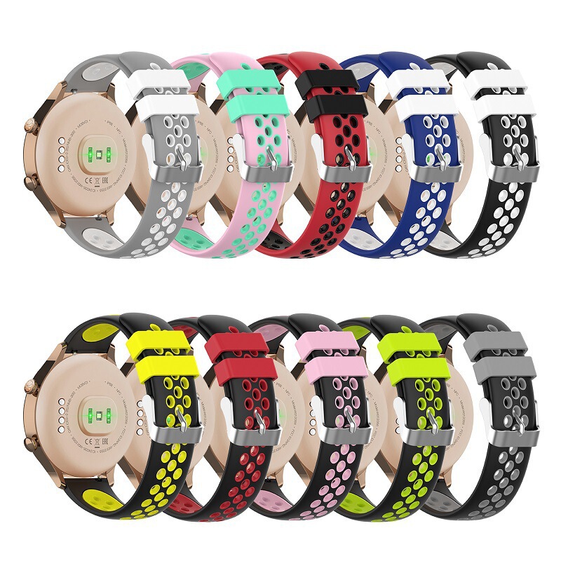 For ticwatch E3 smart watch silicone strap ticwatch pro Sports wristband GTH strap