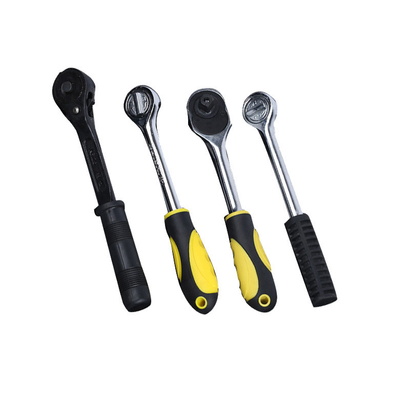 Llave de trinquete rápida al por mayor 1 / 2 llave de manguito bidireccional para reparación de automóviles