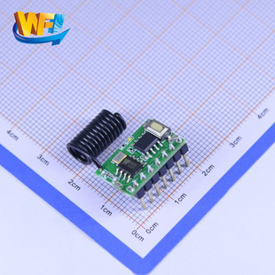Shenzhen 433 Wireless Module Superheterodyne Wireless RF Remote Control Doorbell Control RF Module RXM490 Factory