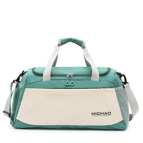 Gym bag, dry and wet separation training sports bag, hand luggage bag, short-distance travel bag, large-capacity swimming bag for men and women