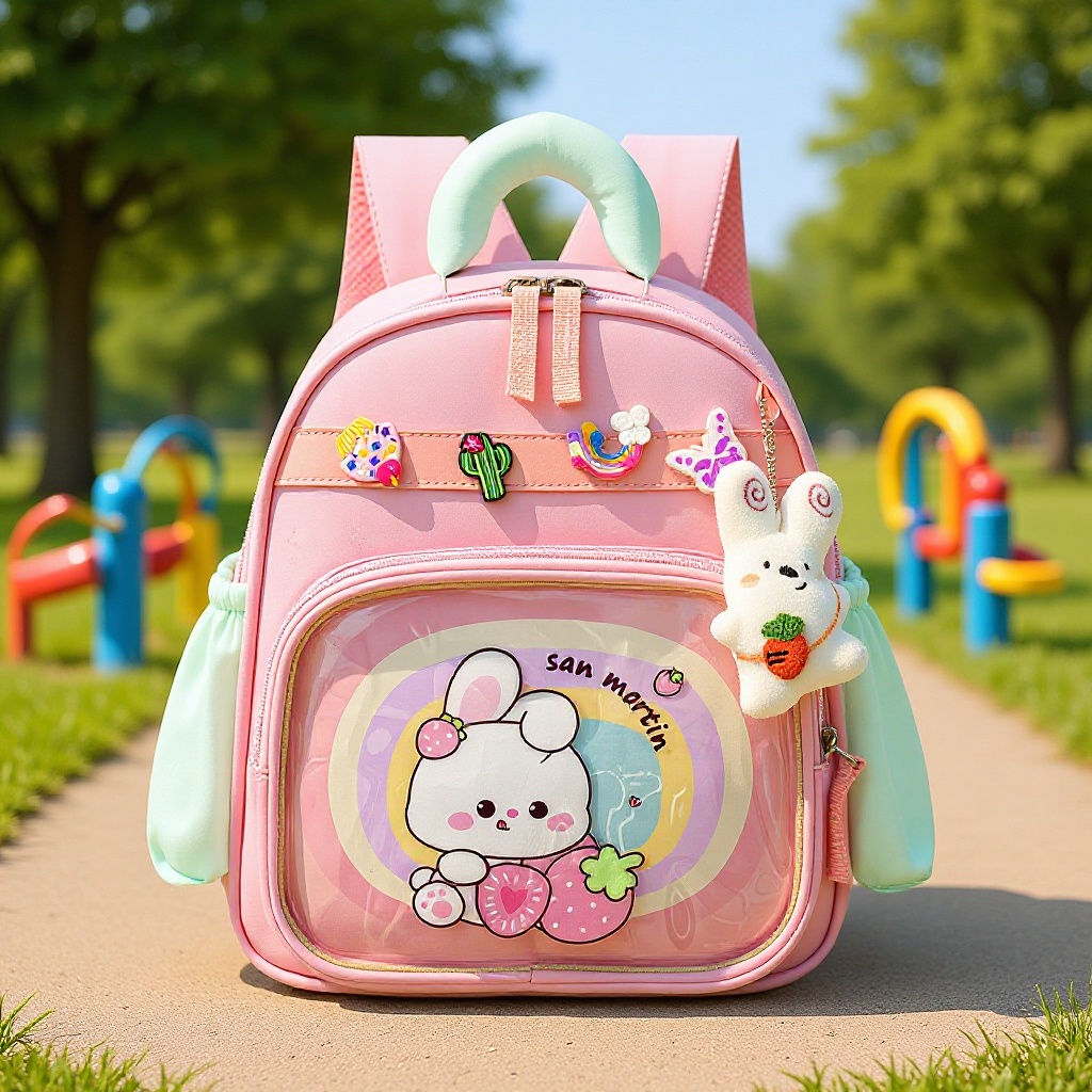 热卖新款字母幼儿园书包动漫卡通男女童双肩包学前班轻便儿童背包