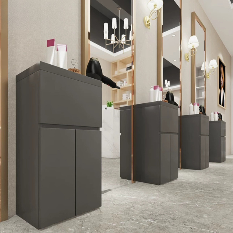 Gabinete de herramientas de peluquería de alta calidad Gabinete de herramientas de peluquería tablero de herramientas de almacenamiento de banda de armario