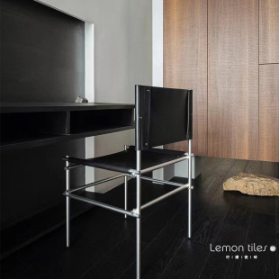 Retro Imitation Solid Wood All-Ceramic All-Over Black Wood Grain Tiles Bathroom Antique Tiles Scandinavian Living Room Tiles Bedroom Anti-Slip