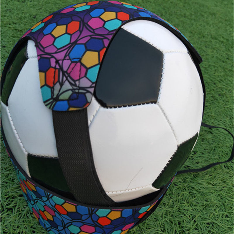 Nuevo equipo de entrenamiento de fútbol para niños para escuelas primarias y secundarias equipo de entrenamiento de fútbol para niños correa de fútbol auxiliar correa de giro de bola de artefacto