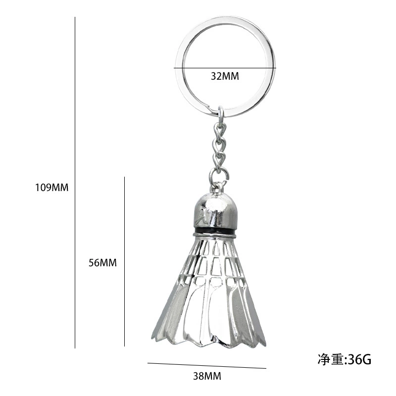 Креативный реалистичный трехмерный теннисный,keychain для бадминтона, ракетка для настольного тенниса, подвеска, подарок на день рождения