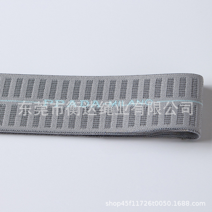 Inventario de 4cm poliéster nylon elástico Jacquard ropa zapatos sombreros calzoncillos cintura elástica