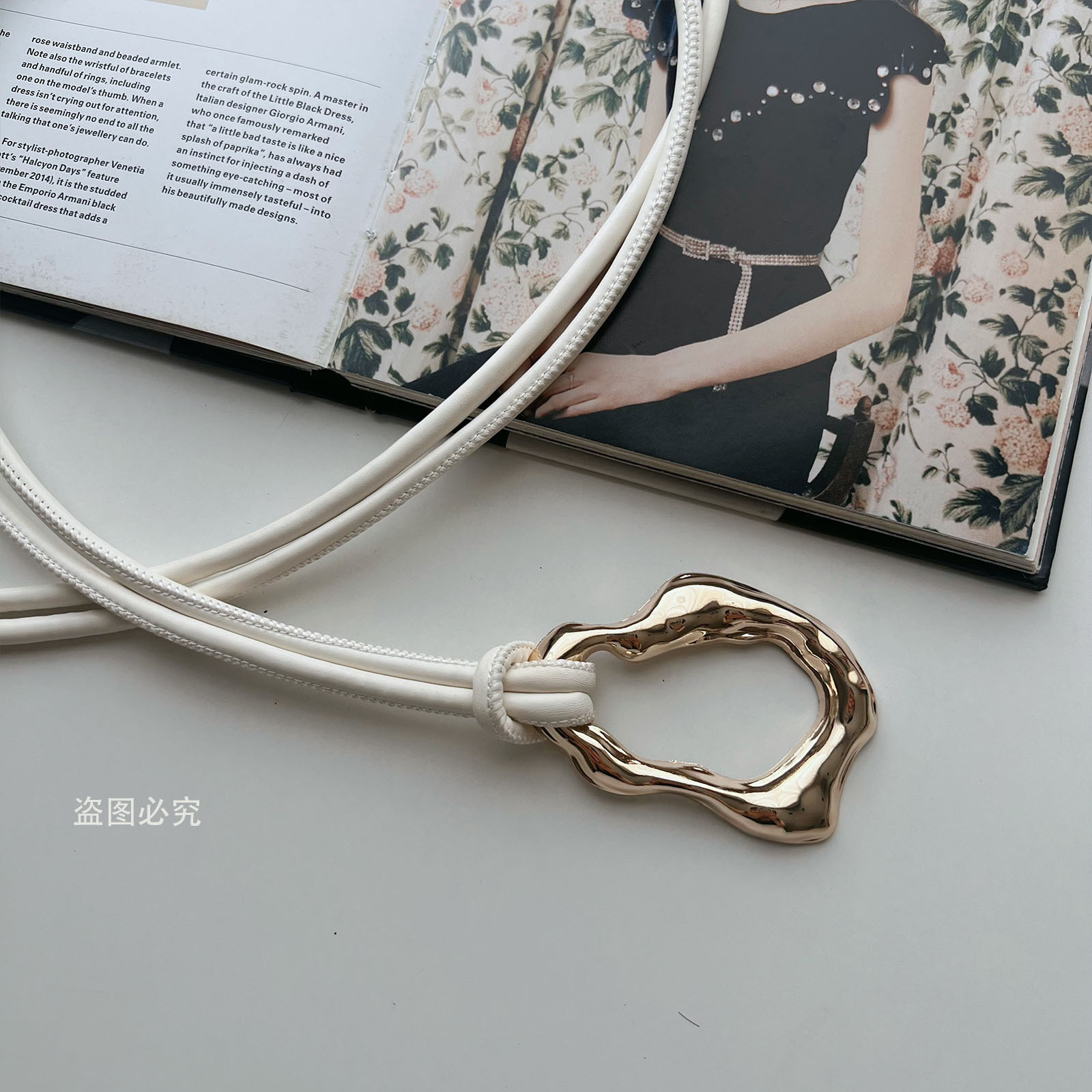 Nuevo cuerdas de cintura de cuero suave para mujeres cadena de cintura retro nicho de diseño decoración cinturón simple cinturón largo con falda abrigo cinturón