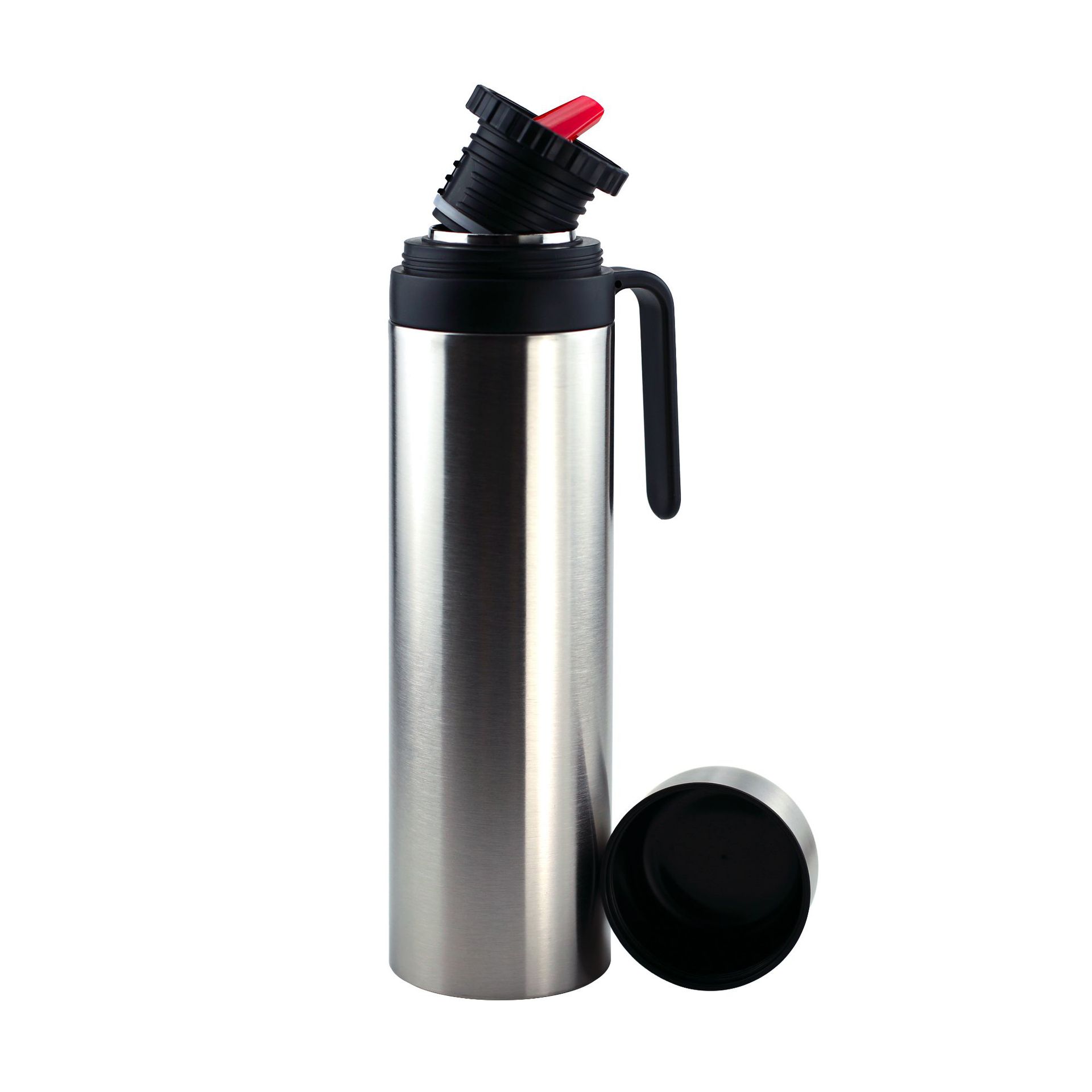 Mate cup Sudamérica 1000ML mango de gran capacidad mate tetera de aislamiento de calor 304 taza mate de acero inoxidable