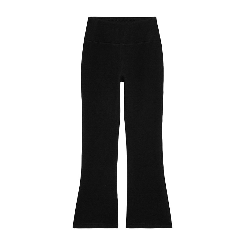 Deep black (autumn thickened brushed fleece)