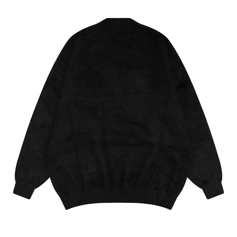 Îmbrăcăminte pentru bărbați, pulover din mohair, stil oraș principal, pentru bărbați și femei, de brand de modă, stil lejer, pulover lejer_voghion.com
