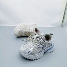 飞乐嘟嘟双网运动鞋男春秋童鞋老爹中大童跑步鞋男女鞋子防水防滑