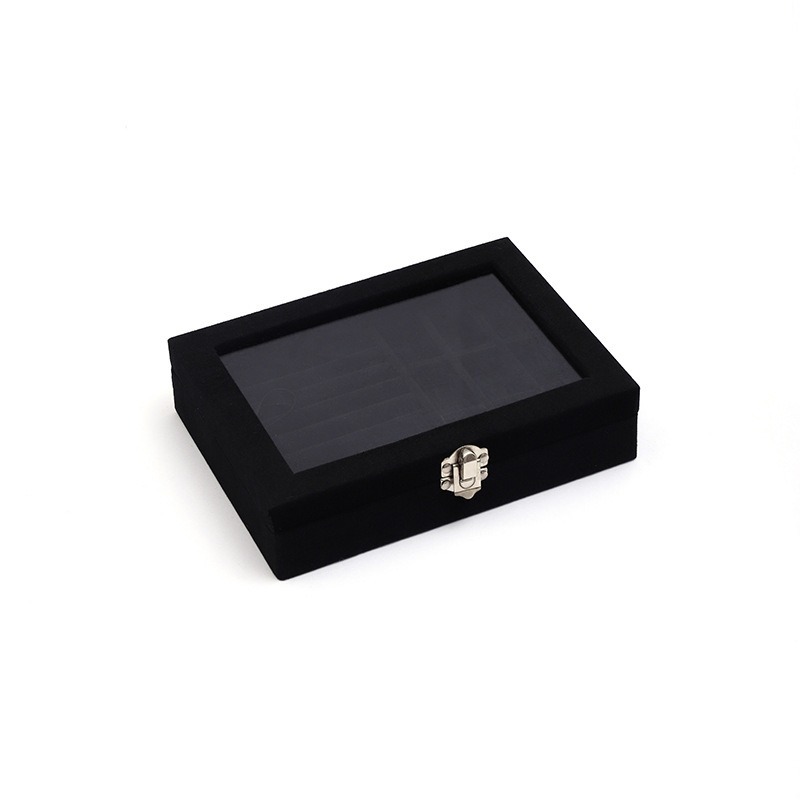 Placa de joyería de lana en stock, bandeja de joyería, anillo, brazalete, placa de joyería, cajón de almacenamiento, disco interno
