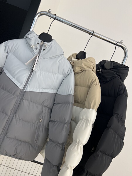 Winter keep warm down jacket with down with hood for men and women