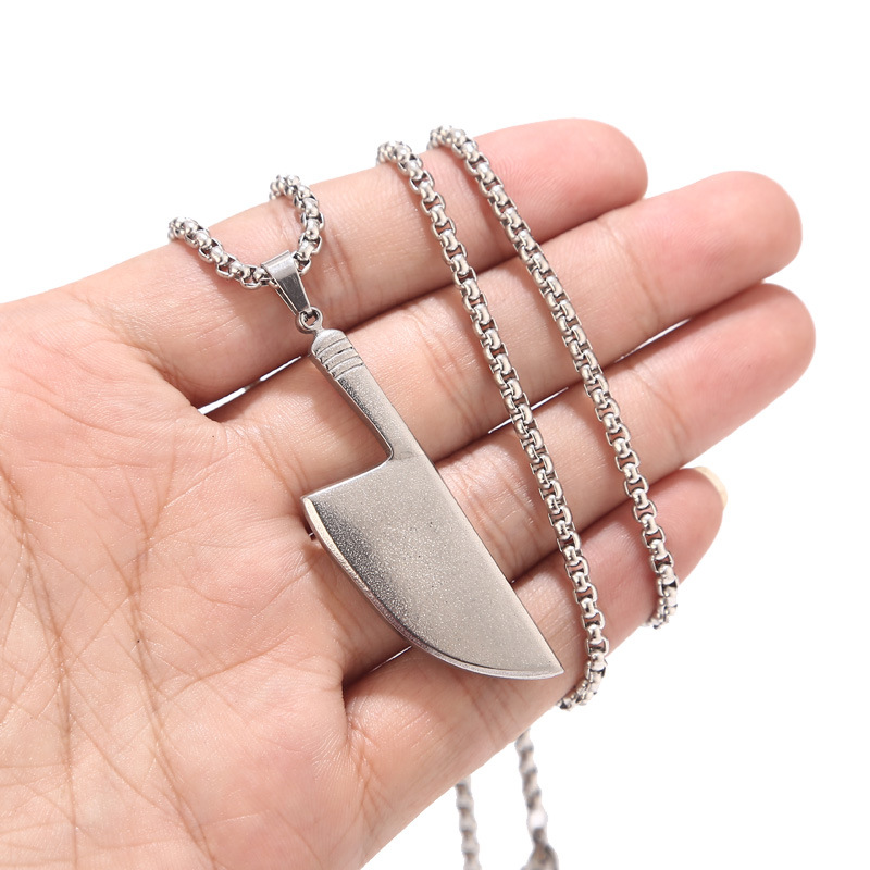 Wholesale Jewelry Retro Scissors Spoon Kitchen Knife 304 Stainless Steel Plating display picture 9