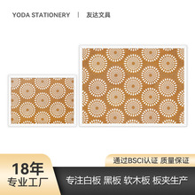 彩色创意木质挂墙软木板照片墙ins风DIY家用装饰留言板厂家直供