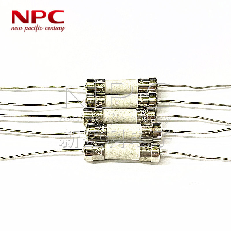 5*20陶瓷带引线保险管5x20 250V F20A F20000MA国产快熔保险丝
