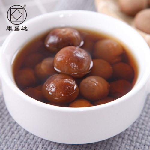 Kangwang Gutian Dried Longan - Fujian Specialty, Seedless Dragon Eye, 500g, Direct Sale from Source Manufacturer, Wholesale