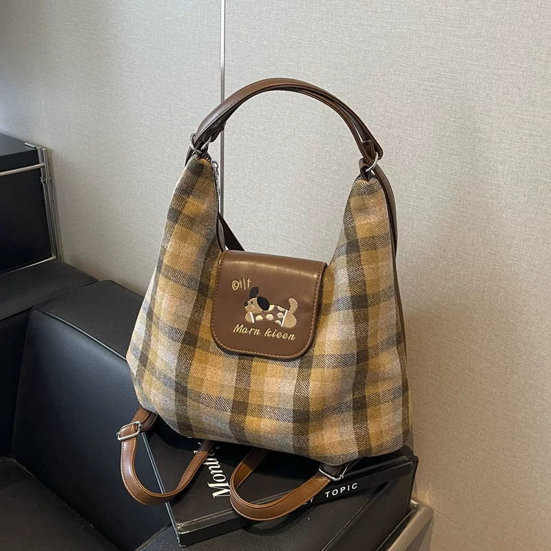 Backpack, shoulder bag, demi-season one-shoulder bag