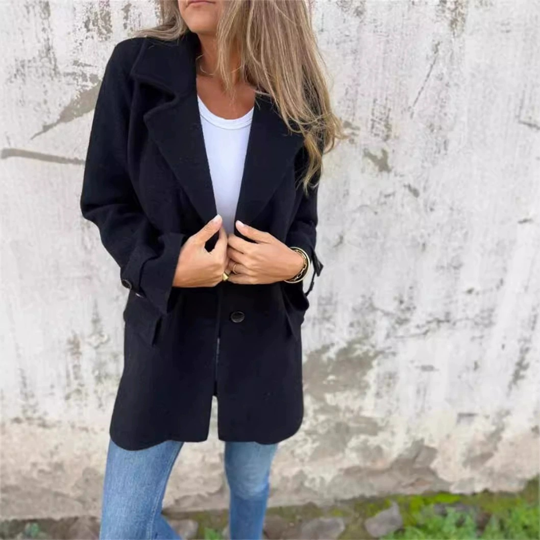 Демисезонный кардиган для отдыха, европ стиль, свободный крой. Цвета Apricot/Black/Khaki, размеры S–5XL