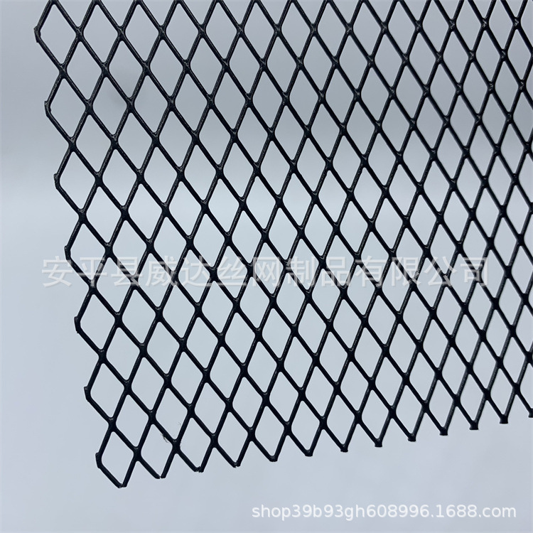 钢板网菱形拉伸小孔网镀锌菱形铁丝网小钢板网现货可裁剪大小尺寸