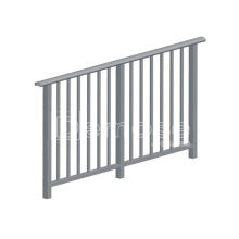 狄姆斯栏杆 铝合金商品楼安全防护栏 小区家装钢化玻璃钢栏板