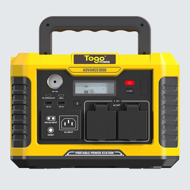 途歌Togopower1000W便携式户外电源 家庭应急备电电源