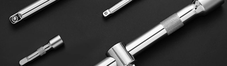 1/4 socket wrench set 46/53 pieces auto repair tools 72-tooth ratchet household repair kit in stock wholesale