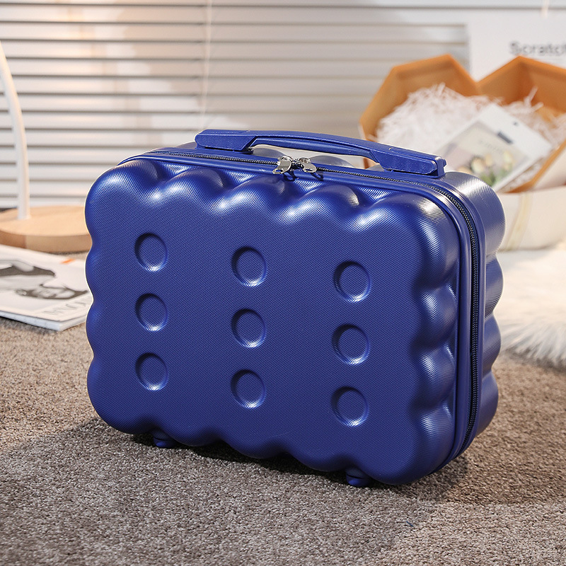 2024 nuevo estuche cosmético portátil de 14 pulgadas, equipaje pequeño, recuerdo femenino de dibujos animados, caja de almacenamiento, caja de regalo de embalaje al por mayor