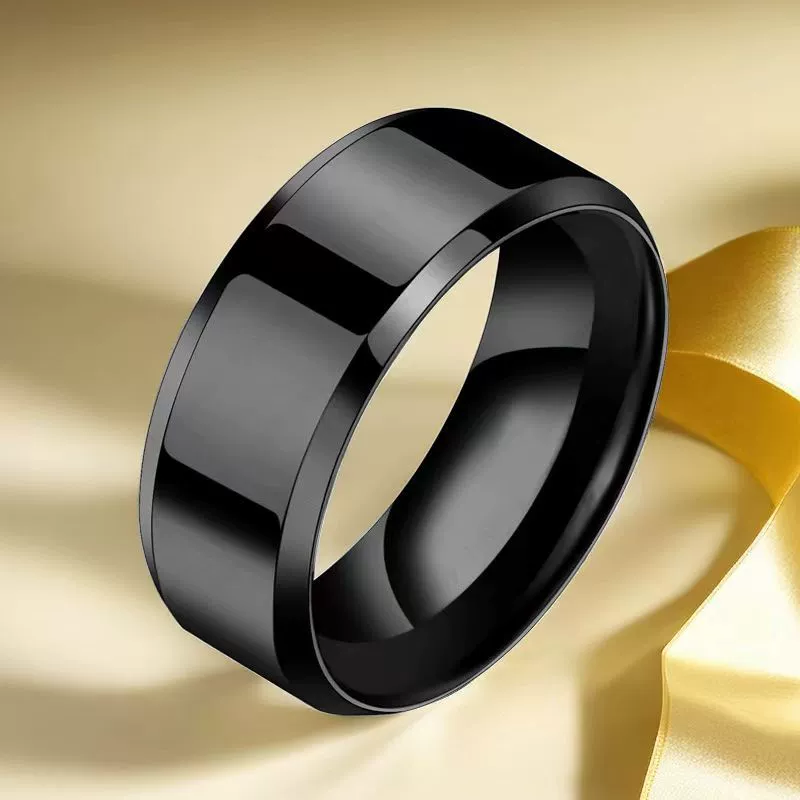 Ст Ring из нержавеющей стали, корейский стиль, множество отделок, размеры 5–13