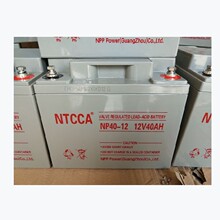 NTCCA蓄电池NP40-12 恩科免维护12V40AH机房UPS电源直流屏EPS基站