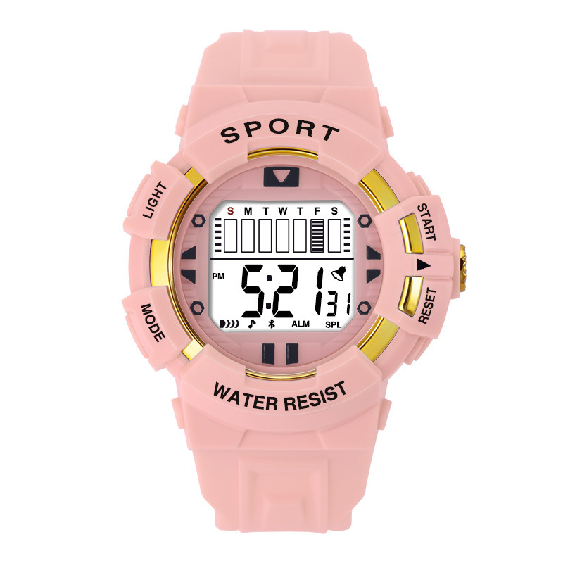 Nuevo estudiante Moda multi-funcional luminoso reloj electrónico hombres y mujeres deportes temperamento simple reloj electrónico fábrica al por mayor