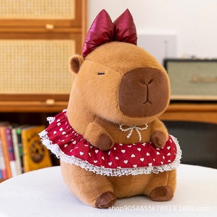 Popular Flower Skirt Capybara Ugly Cute Doll Doll Manufacturer Wholesale Cute Plush Doll Gift